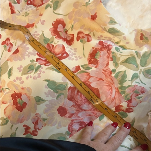 Talbots Cream Floral Maxi Dress - Picture 8 of 8